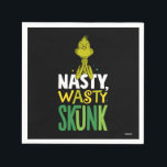 The Grinch | Nasty Wasty Skunk スタンダードカクテルナプキン<br><div class="desc">The holidays will not be complete without The Grinch!  HOW THE GRINCH STOLE CHRISTMAS is a classic story of a town called Who-ville and how the Christmas spirit can melt even the coldest of hearts.</div>