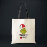 The Grinch | Naughty and Nice トートバッグ<br><div class="desc">The holidays will not be complete without The Grinch!  HOW THE GRINCH STOLE CHRISTMAS is a classic story of a town called Who-ville and how the Christmas spirit can melt even the coldest of hearts.</div>