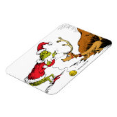 The Grinch Prepares Max the Reindeer マグネット (左側)