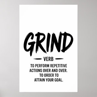The Grind Definition ポスター