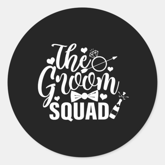The Groom Squad 2 ラウンドシール (正面)