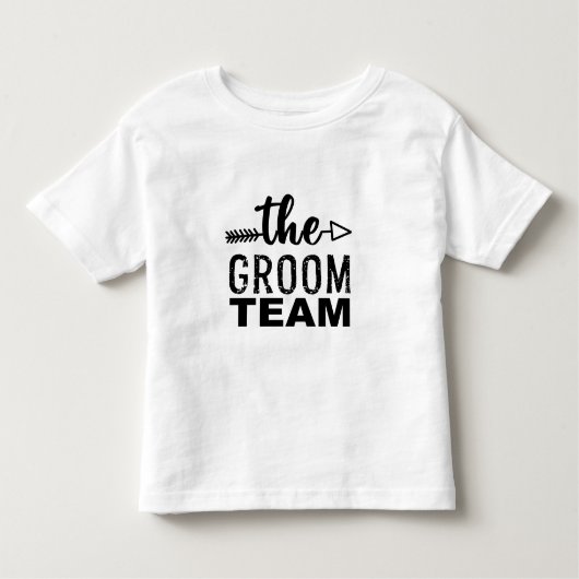 The Groom Team トドラーTシャツ (正面)