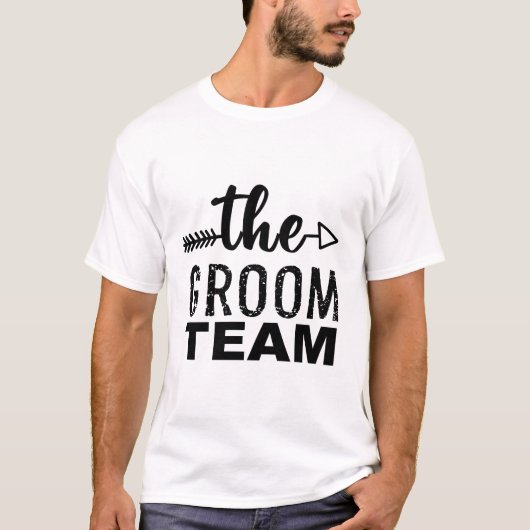 The Groom Team Tシャツ (正面)