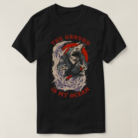 The Ground Is My Ocean 1 Tシャツ (デザイン正面)