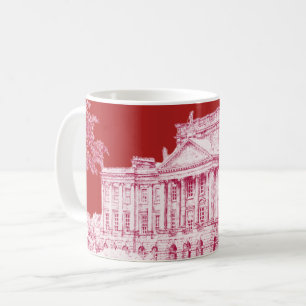 The Grounds at Pemberley (Red) - Coffee Mug コーヒーマグカップ