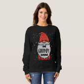 The Grumpy Gnome Xmas Matching Christmas For Famil スウェットシャツ (正面フル)