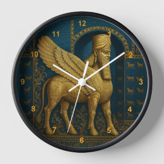 The Guardian Lamassu Wall Clock 壁時計