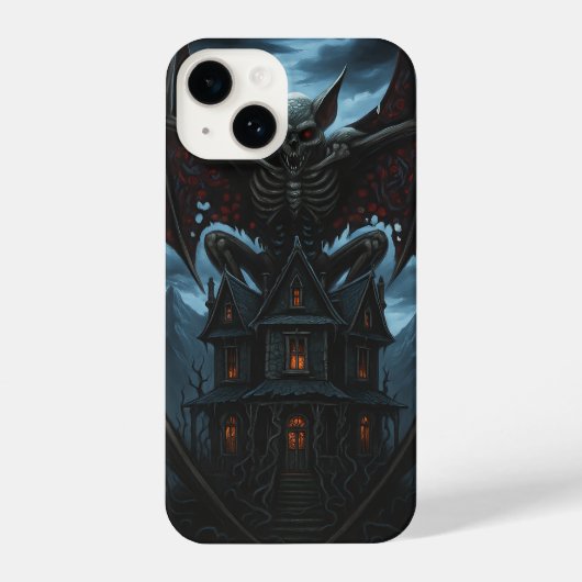 The Guardian of the Haunted Manor iPhoneケース (裏面)