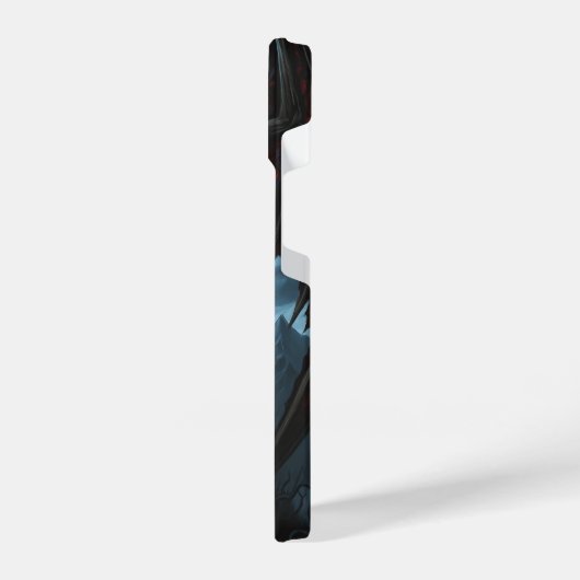 The Guardian of the Haunted Manor iPhoneケース (左側面)