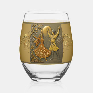 The Guardians of the Dance Drinkware Set Stemless ステムなしワイングラス