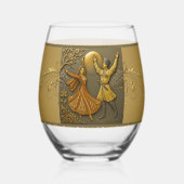 The Guardians of the Dance Drinkware Set Stemless ステムなしワイングラス (裏面)