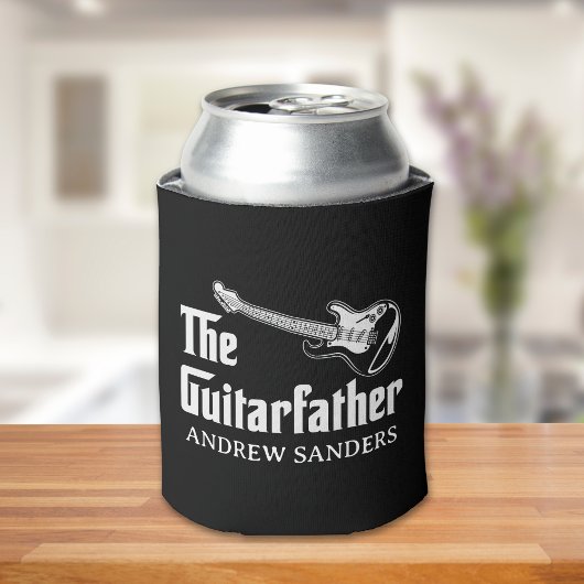 The Guitarfather" – Electric Guitar Music Dad 缶クーラー