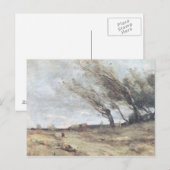The Gust of Wind, c.1865-70 ポストカード (正面/裏面)