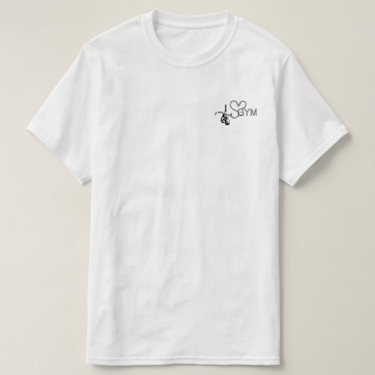 The Gym Lover's Cap T-Shirt (Edit) Tシャツ (デザイン正面)