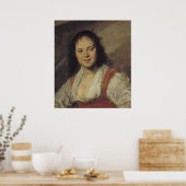 The Gypsy Woman, c.1628-30 ポスター (キッチン)