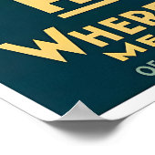 The Hague Art Holland Travel Poster Netherlands ポスター (角)