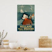 The Hague Art Holland Travel Poster Netherlands ポスター (キッチン)