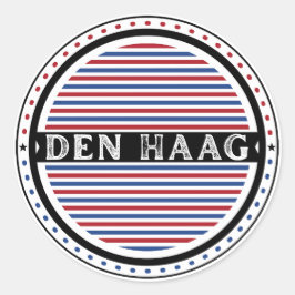 The Hague City Pride Emblem – Dutch Identity ラウンドシール
