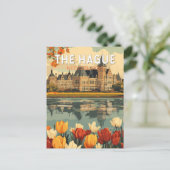 The Hague Netherlands Travel Art Vintage ポストカード (スタンド正面)
