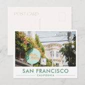 The Haight & Ashbury San Francisco Photo ポストカード (正面/裏面)