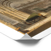 The Hall of Trinity College, Cambridge, from 'The ポスター (角)