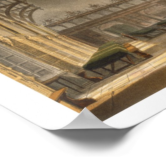 The Hall of Trinity College, Cambridge, from 'The ポスター (角)