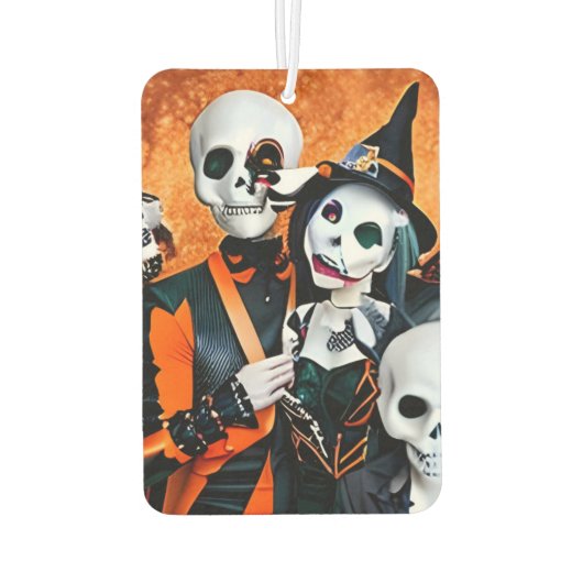 The Halloween Holdouts カーエアーフレッシュナー (裏面)