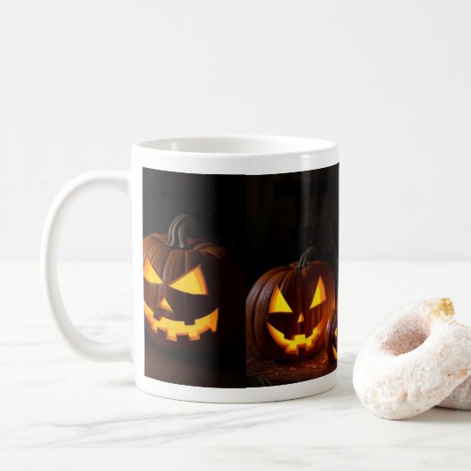 The halloween mug  コーヒーマグカップ (ドーナツ)