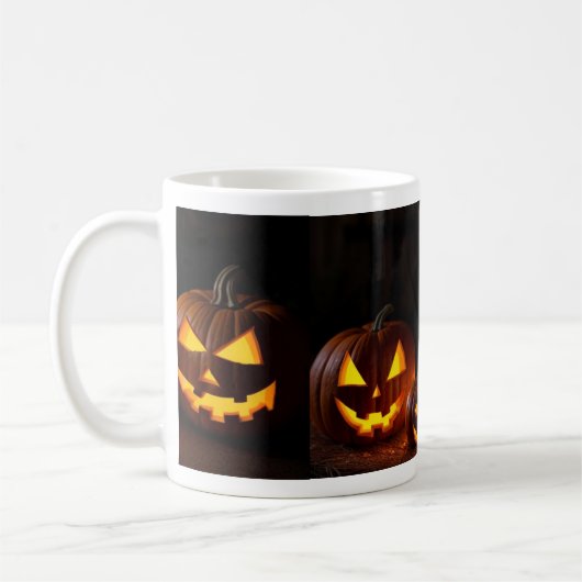 The halloween mug コーヒーマグカップ (左)
