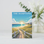 The Hamptons New York Travel ポストカード (スタンド正面)