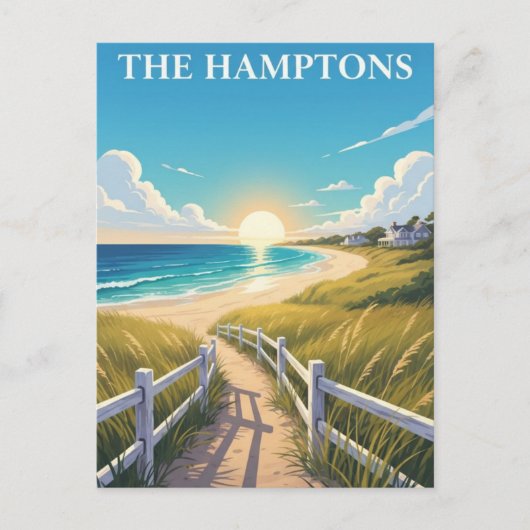 The Hamptons New York Travel ポストカード (正面)