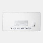 The Hamptons Preppy Coastal デスクマット (キーボード&マウス)