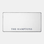 The Hamptons Preppy Coastal デスクマット (正面)