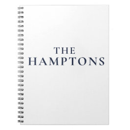 The Hamptons Preppy Coastal Journal ノートブック