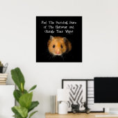 The Hamster Poster ポスター (ホームオフィス)