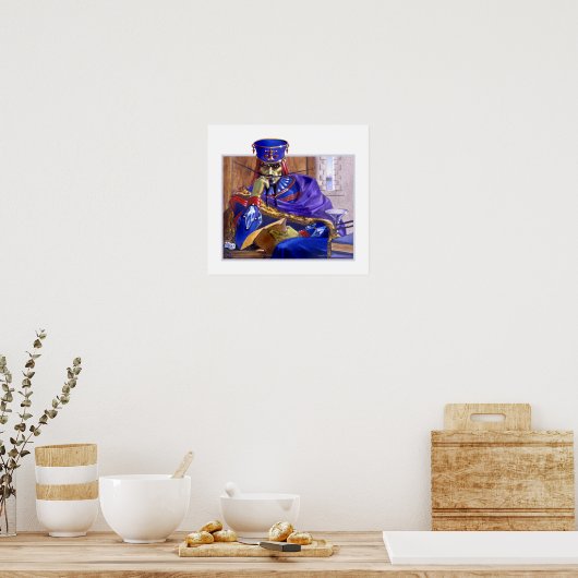 The Hand of Justice Print ポスター (キッチン)