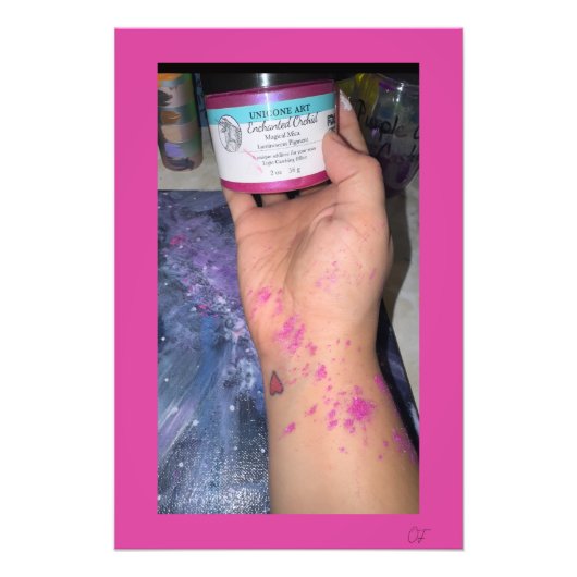 The Hand That Micas フォトプリント (正面)