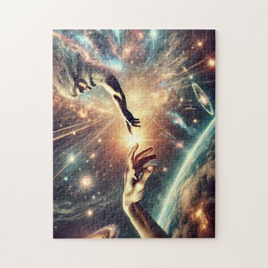 The Hands of Creation Cosmic ジグソーパズル (縦)