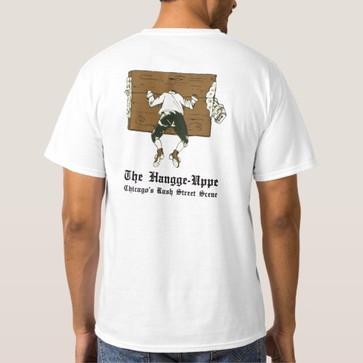 The Hangge-Uppe Discotheque，シカゴ， IL Tシャツ (裏面)