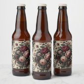 The Hanging Gardens of the Arcane – Gothic Floral  ビールラベル (ボトル)