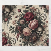 The Hanging Gardens of the Arcane – Gothic Floral  ビールラベル (シングルラベル)