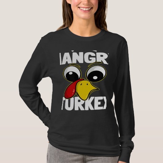 The hangry Turkey Family Group Matching Thanksgivi Tシャツ (正面)