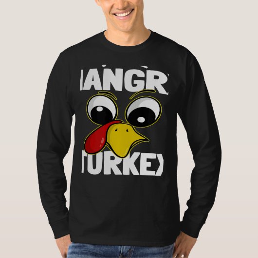 The hangry Turkey Family Group Matching Thanksgivi Tシャツ (正面)