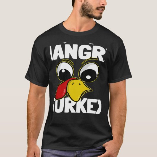 The hangry Turkey Family Group Matching Thanksgivi Tシャツ (正面)