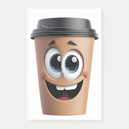The Happiest Coffee Break You'll Ever Have ポストイット (正面)