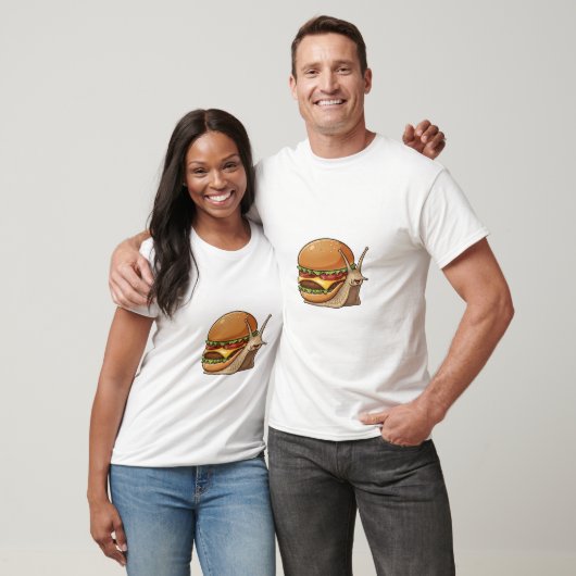 The Happy Burger-Snail Tシャツ (ユニセックス)