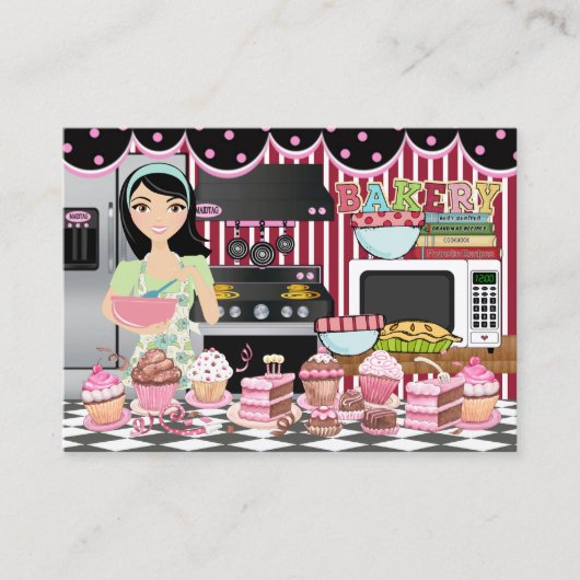 The Happy Chef/ケータリング/ベーカリー- SRF 名刺 (正面)