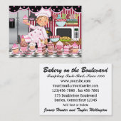 The Happy Chef/ケータリング/ベーカリー- SRF 名刺 (正面/裏面)