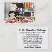 The Happy Chef / Caterer - SRF 名刺 (正面/裏面)