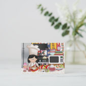 The Happy Chef / Caterer - SRF 名刺 (スタンド正面)